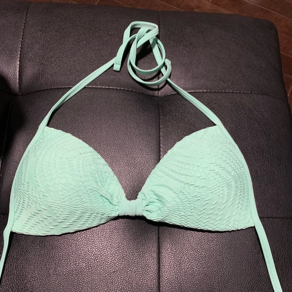 Foam green bathing suit top